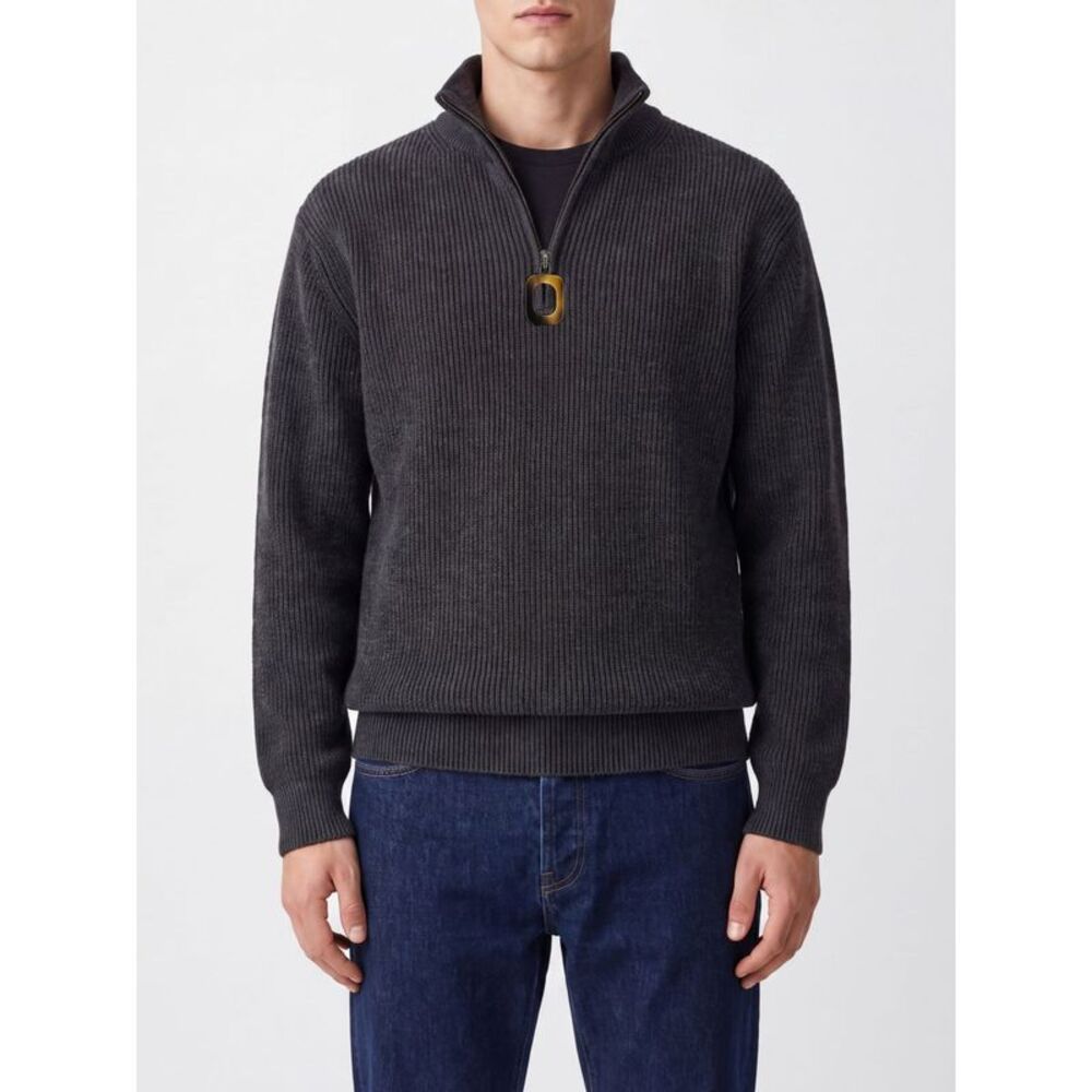 Jw Anderson Men High-Neck Half-Zip Jumper Jw Anderson In Wool Blend